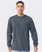 Unisex Jersey Long Sleeve Tee - Vintage Navy -  - 123