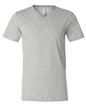 Unisex Heather CVC V-Neck Tee -  - 10647