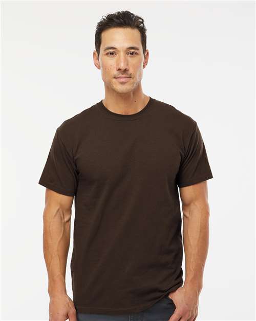 Gold Soft Touch T-Shirt - Chocolate