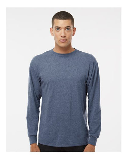 Unisex Gold Soft Touch Long Sleeve T-Shirt -  - 9460