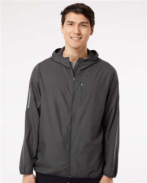 Hooded Full-Zip Windbreaker -  - 10211