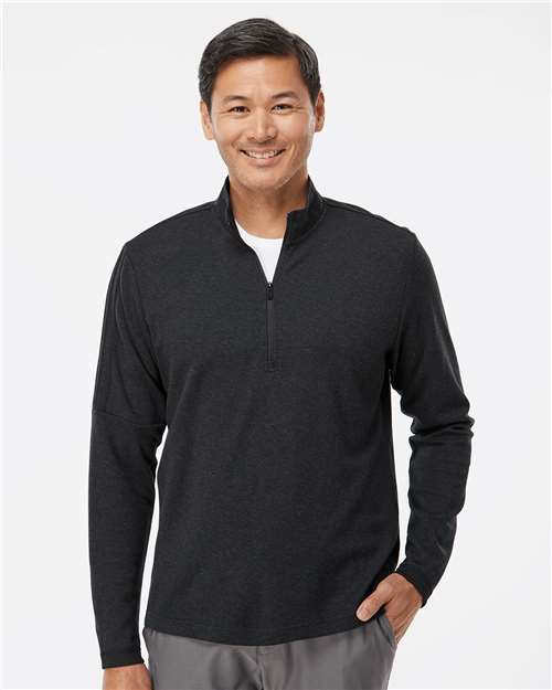 Men's 3-Stripe Quarter-Zip Sweater Pullover -  - 11013 - Toronto Screen Printing- Color