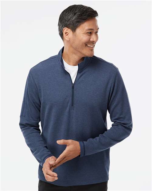 3-Stripes Quarter-Zip Sweater