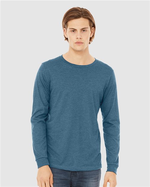 Heather CVC Long Sleeve Tee - Athletic Heather -