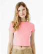 Women's Micro Rib Baby Tee -  - 11600