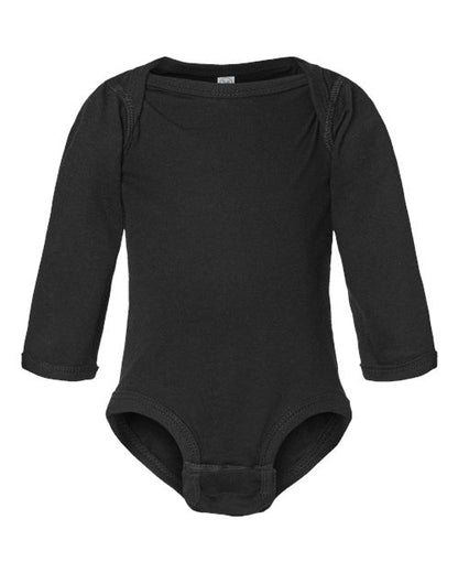 Infant Fine Jersey Long Sleeve Bodysuit -  - 11662