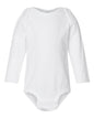 Infant Fine Jersey Long Sleeve Bodysuit -  - 11662