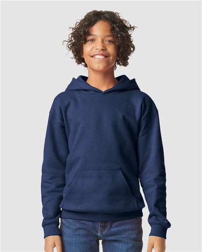 Youth Softstyle® Midweight Hooded Sweatshirt -  - 11668