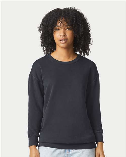 Unisex Garment-Dyed Lightweight Fleece Crewneck Sweatshirt -  - 11675 - Toronto Screen Printing- Color