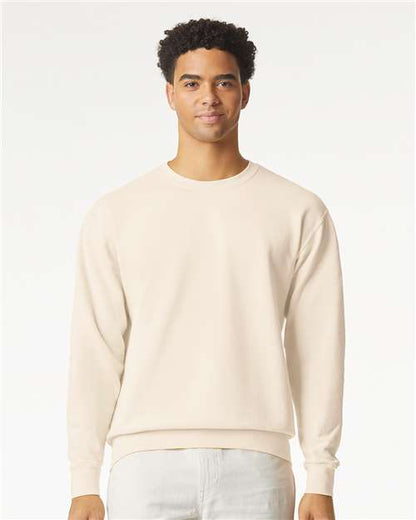 Unisex Garment-Dyed Lightweight Fleece Crewneck Sweatshirt -  - 11675 - Toronto Screen Printing- Color