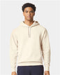 Unisex Garment-Dyed Lightweight Fleece Hooded Sweatshirt -  - 11676
