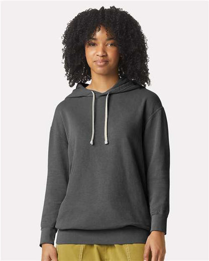 Unisex Garment-Dyed Lightweight Fleece Hooded Sweatshirt -  - 11676