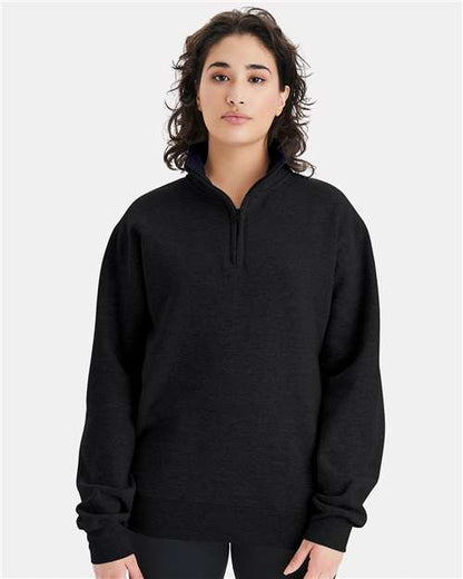 Unisex Powerblend® Quarter-Zip Pullover -  - 11682