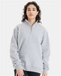 Unisex Powerblend® Quarter-Zip Pullover -  - 11682