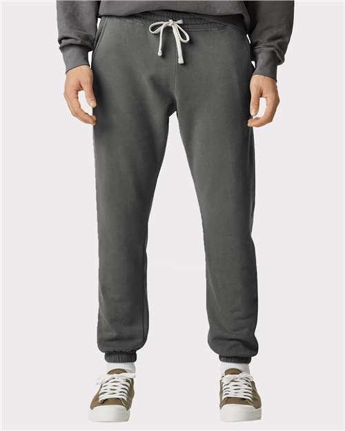 Unisex Garment-Dyed Lightweight Fleece Sweatpants -  - 11678