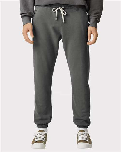 Unisex Garment-Dyed Lightweight Fleece Sweatpants -  - 11678