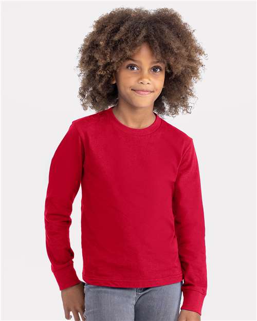 Youth Cotton Long Sleeve T-Shirt -
