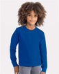 Youth Cotton Long Sleeve T-Shirt -  - 11737