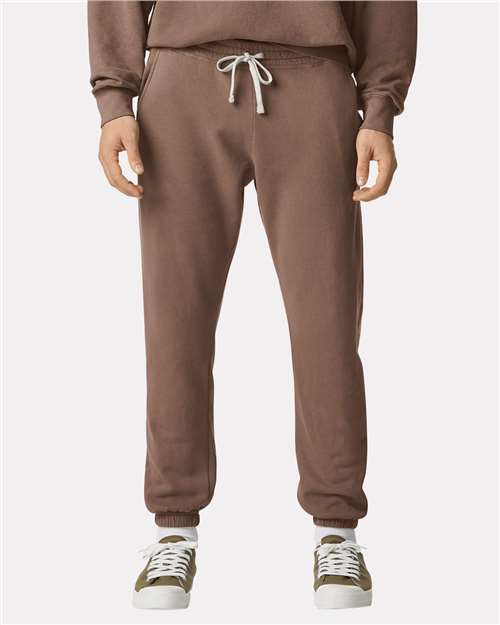 Unisex Garment-Dyed Lightweight Fleece Sweatpants -  - 11678
