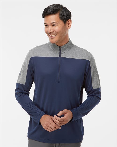 Men's Ultimate365 Lightweight Colorblocked Quarter-Zip Pullover -  - 11011