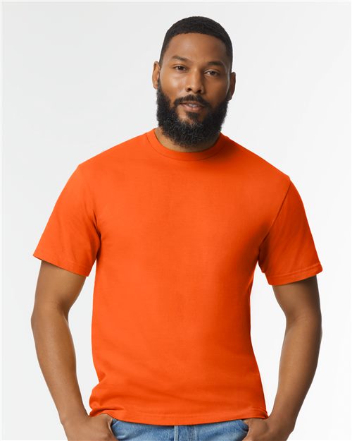 Men's Softstyle® Midweight T-Shirt - Brown Savana -