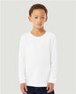Youth Heather CVC Long Sleeve Tee -  - 12120