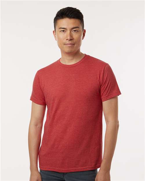 Fine Jersey T-Shirt - Heather Red