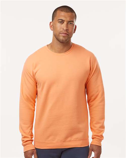 Unisex Crewneck Fleece - Cantaloupe