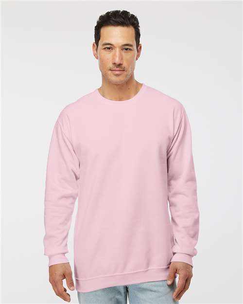 Unisex Crewneck Fleece - Light Pink