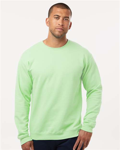 Unisex Crewneck Fleece - Neo Mint