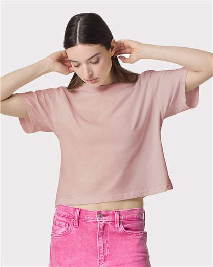 Women's Fine Jersey Boxy Tee -  - 11184