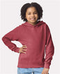 Youth Garment-Dyed Lightweight Fleece Hooded Sweatshirt -  - 12441