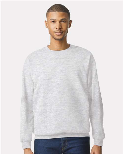 Unisex Softstyle® Midweight Crewneck Sweatshirt - Ash -  - 9351 - Toronto Screen Printing- Color