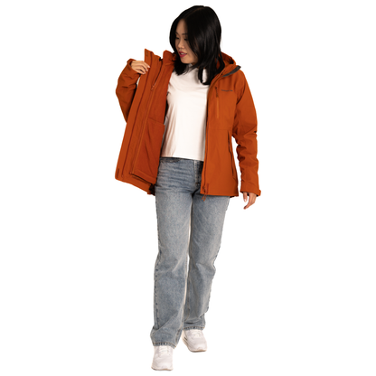 3-in-1 Waterproof Winter Jacket