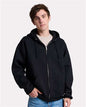 Unisex Rugged Full-Zip Hooded Sweatshirt -  - 12542