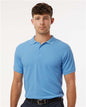 Men's Pique Polo - Carolina Blue -  - 12539