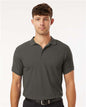 Men's Pique Polo - Charcoal -  - 12539