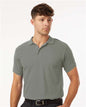 Men's Pique Polo - Greystone -  - 12539