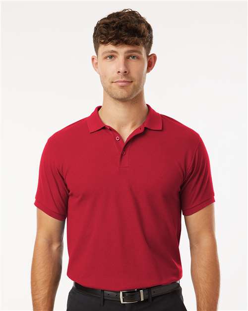 Men's Pique Polo -  - 12539
