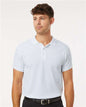 Men's Pique Polo - White -  - 12539