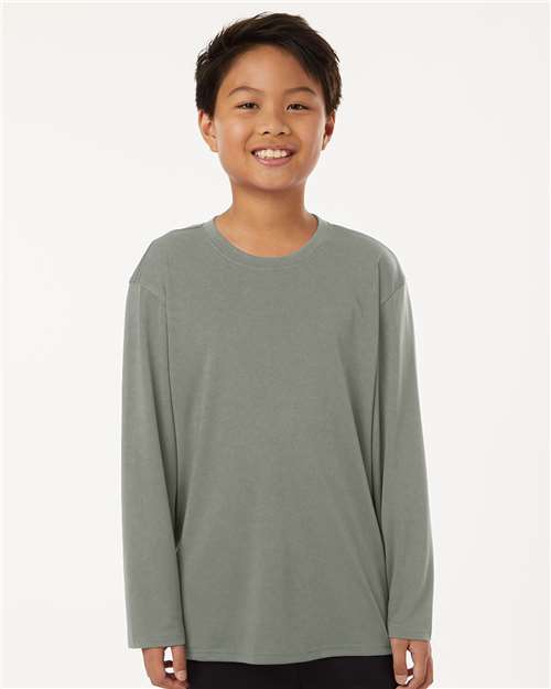 Youth Pro-Lock Performance Long Sleeve T-Shirt -  - 12548 - Toronto Screen Printing- Color
