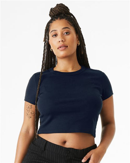 Women's Micro Rib Baby Tee -  - 11600