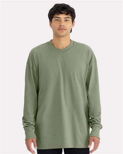 Unisex Heavyweight Long Sleeve T-Shirt -  - 12672