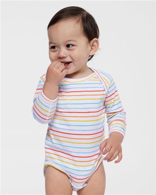 Infant Fine Jersey Long Sleeve Bodysuit -
