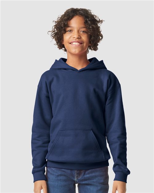 Youth Softstyle® Midweight Hooded Sweatshirt -  - 11668