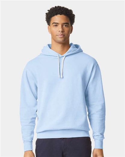 Unisex Garment-Dyed Lightweight Fleece Hooded Sweatshirt -  - 11676