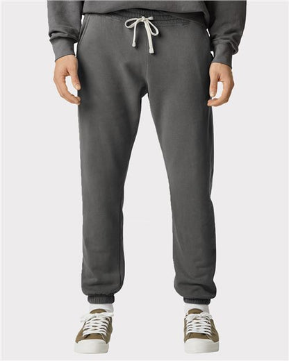 Unisex Garment-Dyed Lightweight Fleece Sweatpants -  - 11678