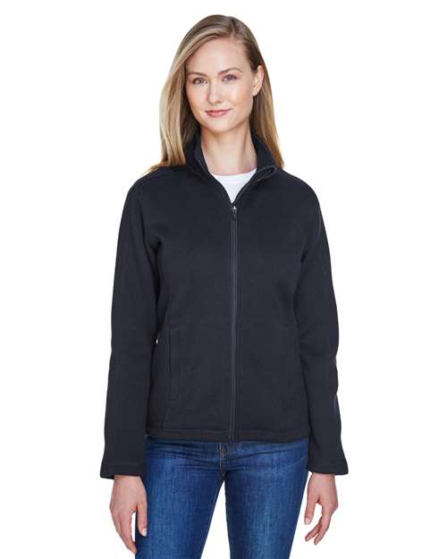 Women's Bristol Full-Zip Sweater Fleece Jacket -  - 13182 - Toronto Screen Printing- Color