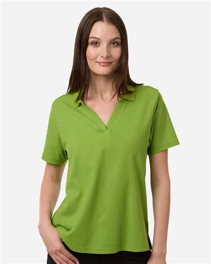 Women's Resolve CVC Performance Pique Polo - Acid Green -  - 13194