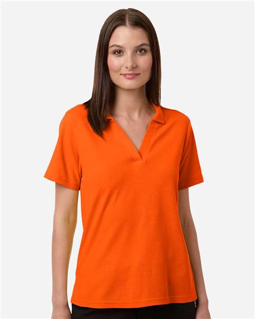 Women's Resolve CVC Performance Pique Polo - Campus Orange -  - 13194